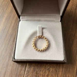 Gucci Diamantissima 18K Rose Gold Ring with 0.03ct Diamond, Box, Size 5.4 US - Picture 1 of 5