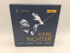 Karl Richter Profil Edition Günter Hänssler 31 Cd Box Set - Picture 1 of 4