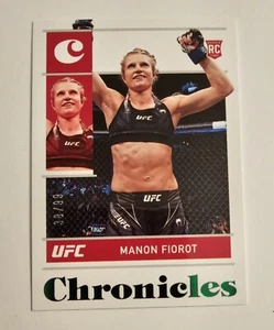 2022 Panini Chronicles UFC Green #91 Manon Fiorot "The Beast" Rookie Card 38/99 - Picture 1 of 5