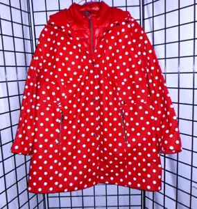 Ulla Popken Hooded Rain Coat w/Removable Lining, Plus,sz 28/30 - Picture 1 of 9
