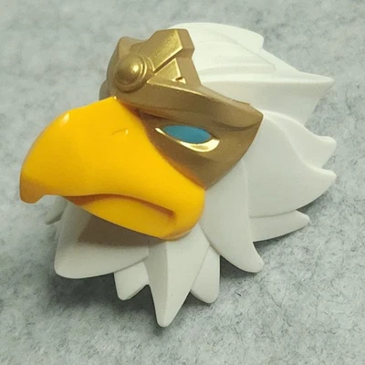 LEGO Chima Head Eagle 13683pb01 Eris with Gold Beak Pattern - Image 1 of 4