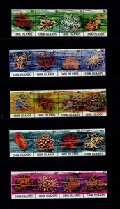 Cook Islands: 1990 Corals Definitive Set, 77 values - MNH set - Picture 1 of 5