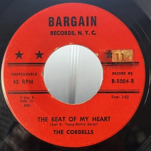 Rock The Cordells - Laid Off / The Beat Of My Heart Bargain Records - Picture 1 of 2