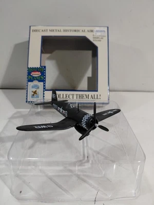 Model Power 5356-1 Postage Stamp 1:100 Scale Die Cast F-4U Corsair Airplane - Image 1 of 4