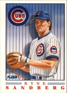 1991 Fleer Pro-Visions #3 Ryne Sandberg Factory set exclusive Chicago Cubs - Picture 1 of 2