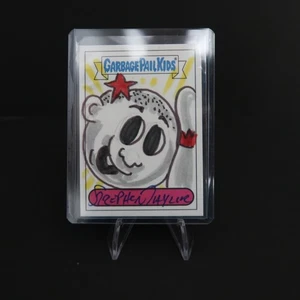 2013 TOPPS GARBAGE PAIL KIDS BNS 2 MIKE STRIKE SKETCH CARD BY STREPHEN TAYLOR CS - Picture 1 of 4