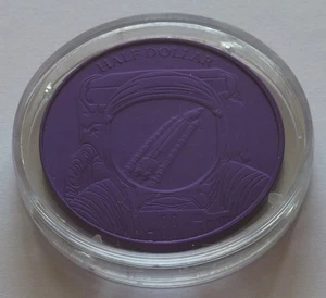 Fiji Half Dollar 2018, Space Exploration - sehr seltene Titanmünze - Bild 1 von 2