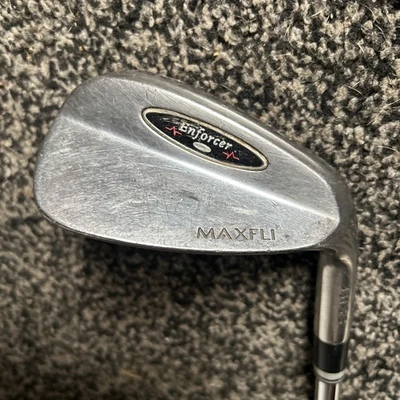 MAXFLI ENFORCER SAND IRON GOLF CLUB RIGHT HANDED REG STEEL SHAFT GOOD CONDITION - Image 1 of 4