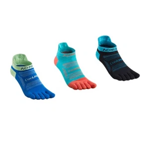 Lot de 3 paires de chaussettes Injinji antidérapantes antidérapantes pour hommes et femmes pour... - Photo 1/9