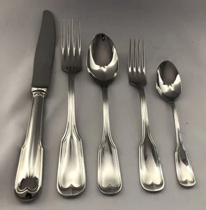 * GUY DEGRENNE - FILETS  - FRANCE  - CHOICE - STAINLESS FLATWARE  -NEW OLD STOCK - Picture 1 of 14