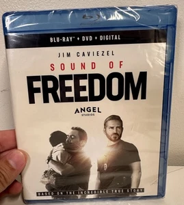 SOUND OF FREEDOM Blu-ray, DVD, Dig Jim Caviezel New Sealed True Story - Picture 1 of 1