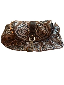 Rafe New York RARE VINTAGE Black Rajasthan Hobo Resort Collection - Picture 1 of 18