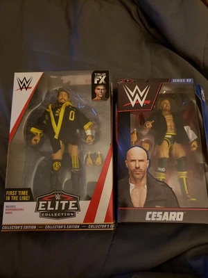 WWE Elite Kassius Ohno And Cesaro Kings Of Wrestling Lot Figures - Image 1 of 4