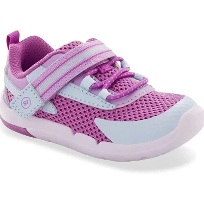 Stride Rite SRT Ian BG031407 Sneakers Toddlers US 4 Purple Comfort Shoes RHS5983 - Image 1 of 4