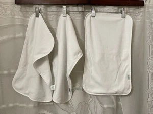 Waterproof Green Sprouts Stay-dry Burp Pads 80% Cotton RN 91420 - Picture 1 of 6