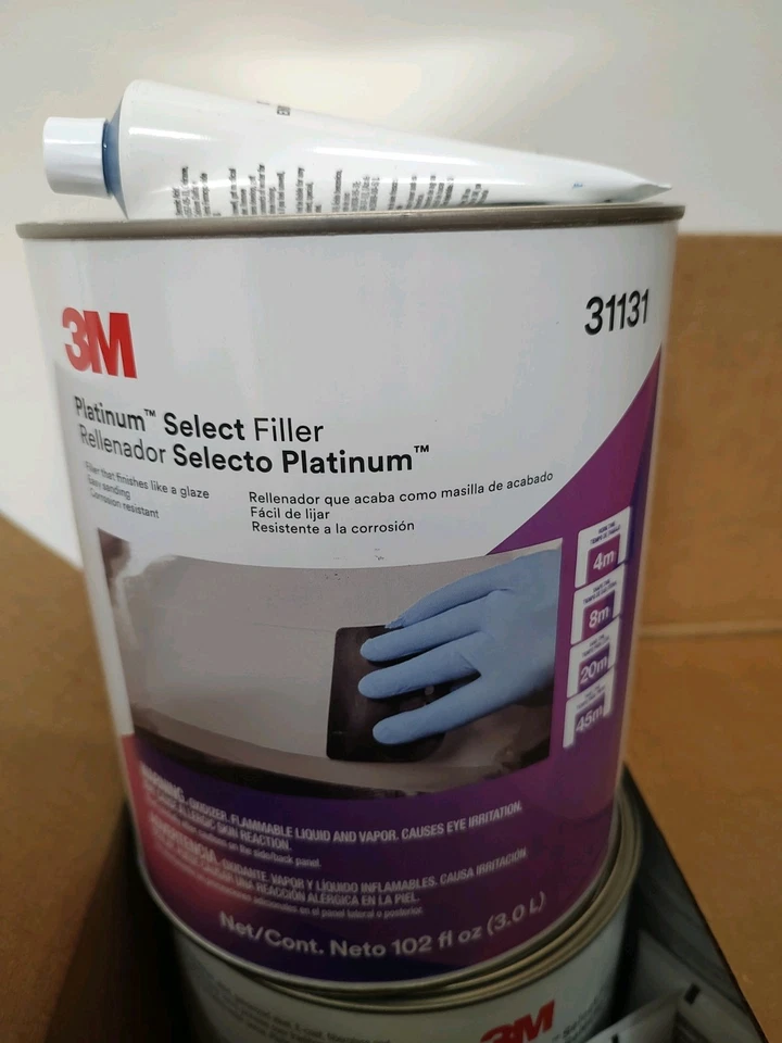 3M 31131 Platinum Select Lightweight Premium Auto Body Filler Repair - Image 1 of 1