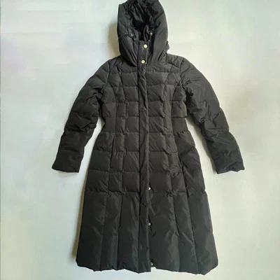 Cole Haan Down Jacket Long Coat Womens M Black Signature Casual Outdoors Travel - Image 1 of 4