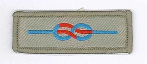 SCOUTS OF BELIZE - Scout Leader VERGOLDETES KREUZ FÜR GALANTERIE Medaille Emblem Patch - Bild 1 von 1