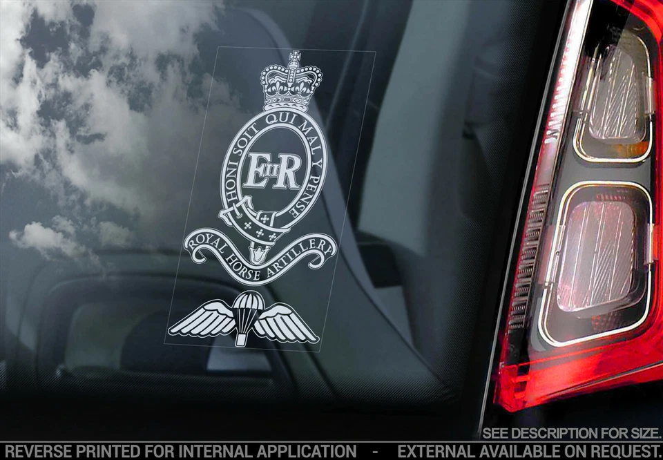 7 Parachute Regiment Royal Pferd Artillerie - Auto Aufkleber - Armee Fenster V01 - Bild 1 von 1