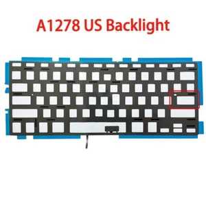 New For Macbook Pro 13" A1278 Keyboard Backlight US Layout 2008-2012 Years - Picture 1 of 2