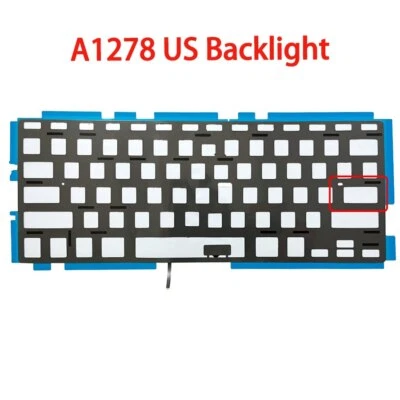 New For Macbook Pro 13" A1278 Keyboard Backlight US Layout 2008-2012 Years - Image 1 of 2