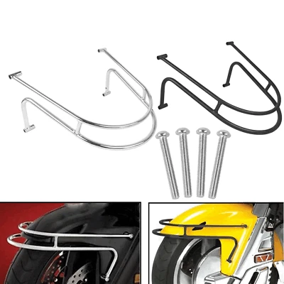 Front Fender Rail Rack Guard Bumper Frame Protect For Honda Goldwing 1800 01-17 Foto 1 de 4