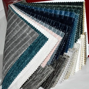 FABRIC SAMPLE BOOK Multi-Color Plush VELVETY SOFT TEXTURES 43pcs LOT 3 Styles - Picture 1 of 17