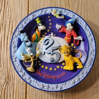 Placa 25 aniversario "A Magical Time in a Magical Place" Walt Disney Worlds. Foto 1 de 4