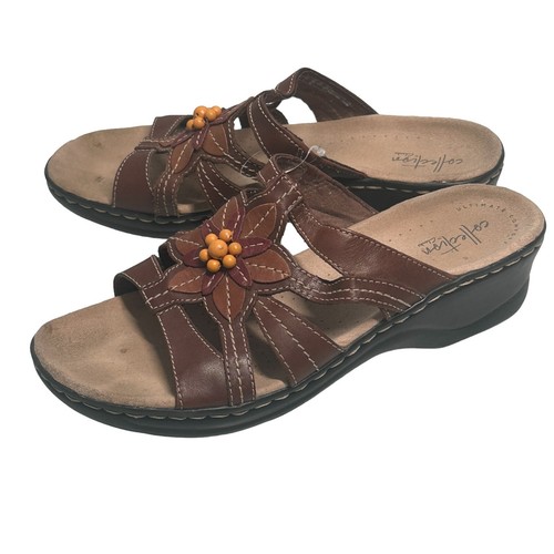 Sandali Clarks Lexi Myrtle 26065113 da donna marroni in pelle taglia 10M