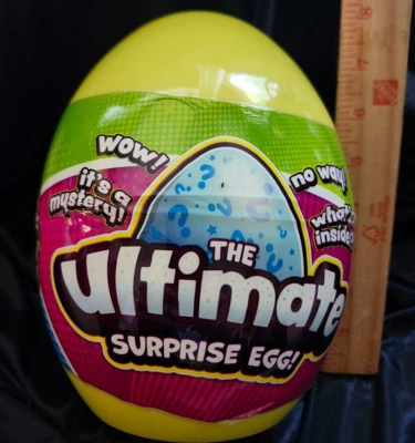 8" Ultimate Surprise Egg! 4 Trendy UNIQUELY Selected Toys Inside! DAILY SHIPPING - Image 1 of 4