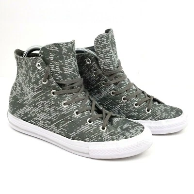 匡威 Converse All Star 女式 7 码 CT Gemma 针织高帮运动鞋 553449C — 第 1/4 张图片