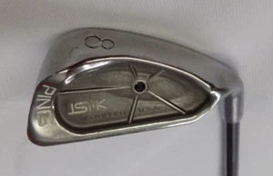 Ladies Polished Ping ISI-K Black Dot 8 Iron L Flex Graphite Shaft Ping Grip - Picture 1 of 2
