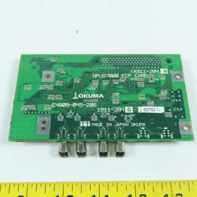 Scheda Okuma E4809-045-206 OPUS7000 FCP (A911-2840) 1911-2840 (Pulita) - Immagine 1 di 4