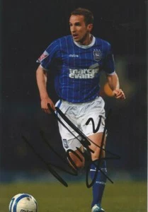 IPSWICH: DAVID WRIGHT SIGNED 6x4 ACTION PHOTO + COA - Bild 1 von 1