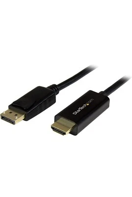StarTech DisplayPort 1.2 to HDMI 4K 30Hz Adaptor Lead, 3m/10ft - Image 1 of 3