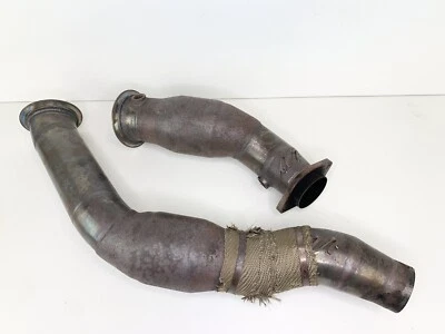 2015 2016 2017 2018 BMW M4 M3 F82 F80 F83 AR CATTED DOWNPIPES EXHAUST HEADERS - Image 1 of 4