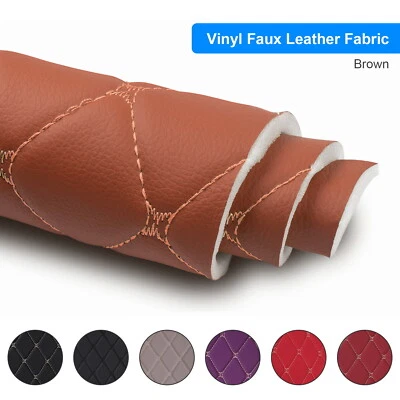 59'' Width Vinyl Faux Leather Foam Fabric Auto Headliner Home DIY Sold by Yard - Image 1 of 4