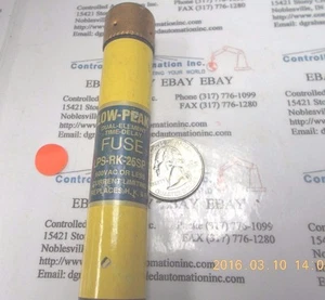 Fusibles/fusibles Bussmann LPS-RK-25SP, 600 VAC - Imagen 1 de 2