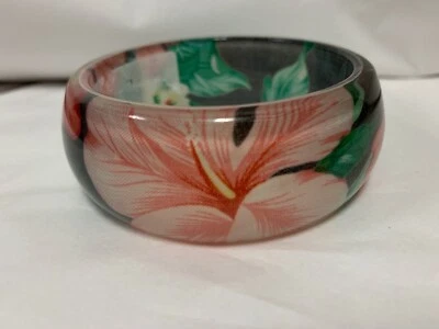 Brazalete grueso NewLook Funky diseño flores brillantes  Foto 1 de 4