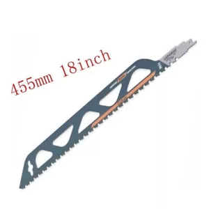 Lama seghetto alternativo 18''/455mm taglio demolizione per mattoni muratura calcestruzzo - Foto 1 di 11
