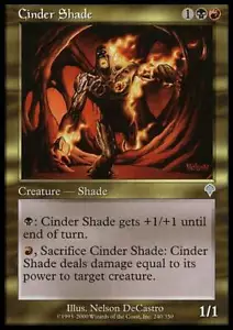 Cinder Shade x1 - Invasion - Moderate Play, English - Invasion - Picture 1 of 1