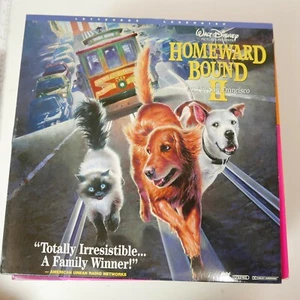 Walt Disney Homeward Bound II Lost in San Francisco Laserdisc Free Shipping - Picture 1 of 2