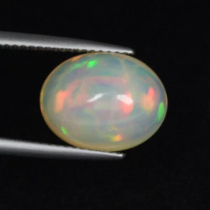 4,75 ct IMPRESIONANTE ARCO IRIS COLOR JUGAR ÓPALO NATURAL Cabujón Ver Vdo RC - Imagen 1 de 2