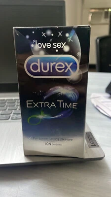 Condón Durex Extra Time para un placer duradero prolonga la pasión Foto 1 de 3