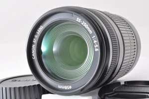 Canon Ef-s 55-250mm F/4-5.6 Is Telefoto Lente de Zoom para Aps Montaje Probado - Imagen 1 de 17