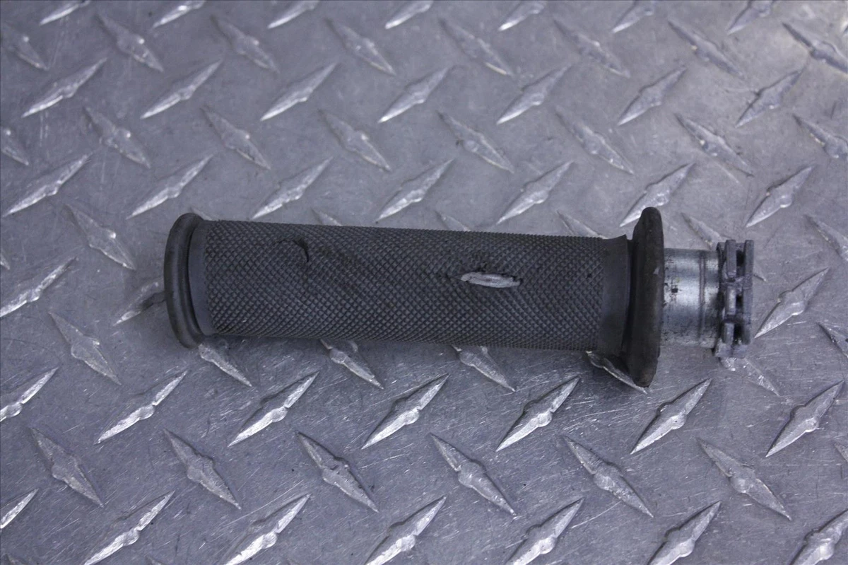 Gran Turismo Style Rubber Grips For Honda CB750 - 7/8" Bar, Black (Pair - Left & Right)