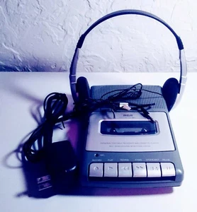 RCA Personal Portable Recorder and Cassette Player RP3503-B With KOSS HEADPHONES - Picture 1 of 4