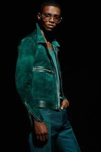 50IT- Tom Ford Suede Brushed Leather Jacket -BNWT-RRP$13,900 AUD - Picture 1 of 9