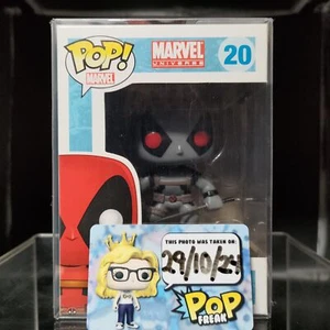 Funko Pop! Bobblehead RARO Marvel #20 Deadpool Gris X-Force Común [BÓVEDA] - Imagen 1 de 8