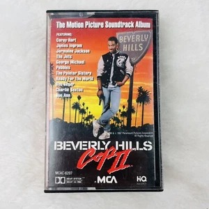 Beverly Hills Cop II Original Soundtrack Cassette Tape 1987 Paramount Pictures - Foto 1 di 5